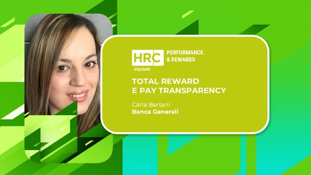 Thumbnail Total reward e pay transparency - come comunicare e con quali strumenti BANCA GENERALI