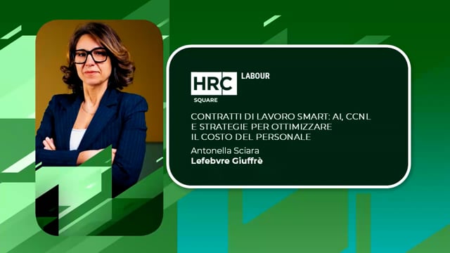 Thumbnail Contratti di lavoro smart - AI, CCNL e strategie per ottimizzare il costo del personale LEFEBVRE GIUFFRÈ
