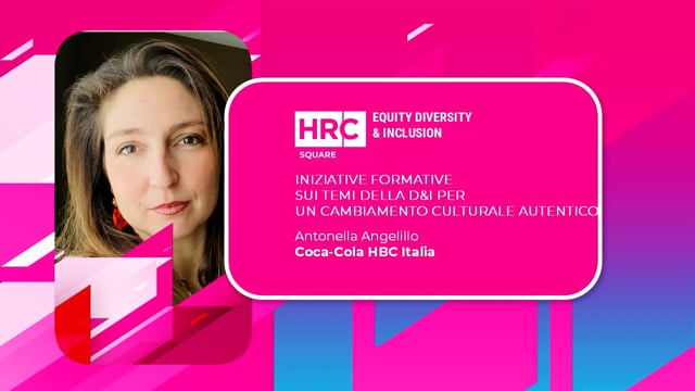 Thumbnail Iniziative formative sui temi della D&I per un cambiamento culturale autentico COCA-COLA HBC ITALIA