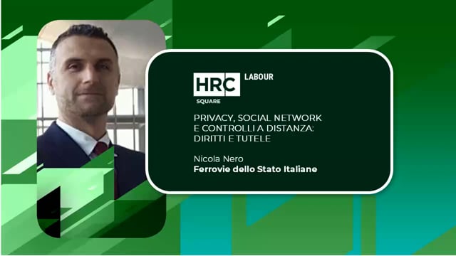 Thumbnail Privacy, social network e controlli a distanza - diritti e tutele FERROVIE DELLO STATO ITALIANE
