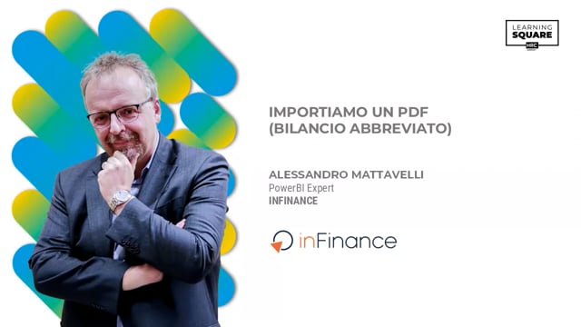 Video thumbnail for Importiamo un pdf INFINANCE