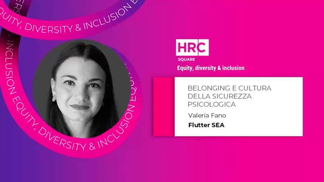 Video thumbnail for Belonging e cultura della sicurezza psicologica FLUTTER SEA
