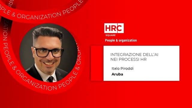 Video thumbnail for Integrazione dell'AI nei processi HR ARUBA